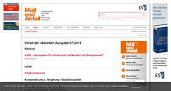 Desktop Screenshot of muellundabfall.de